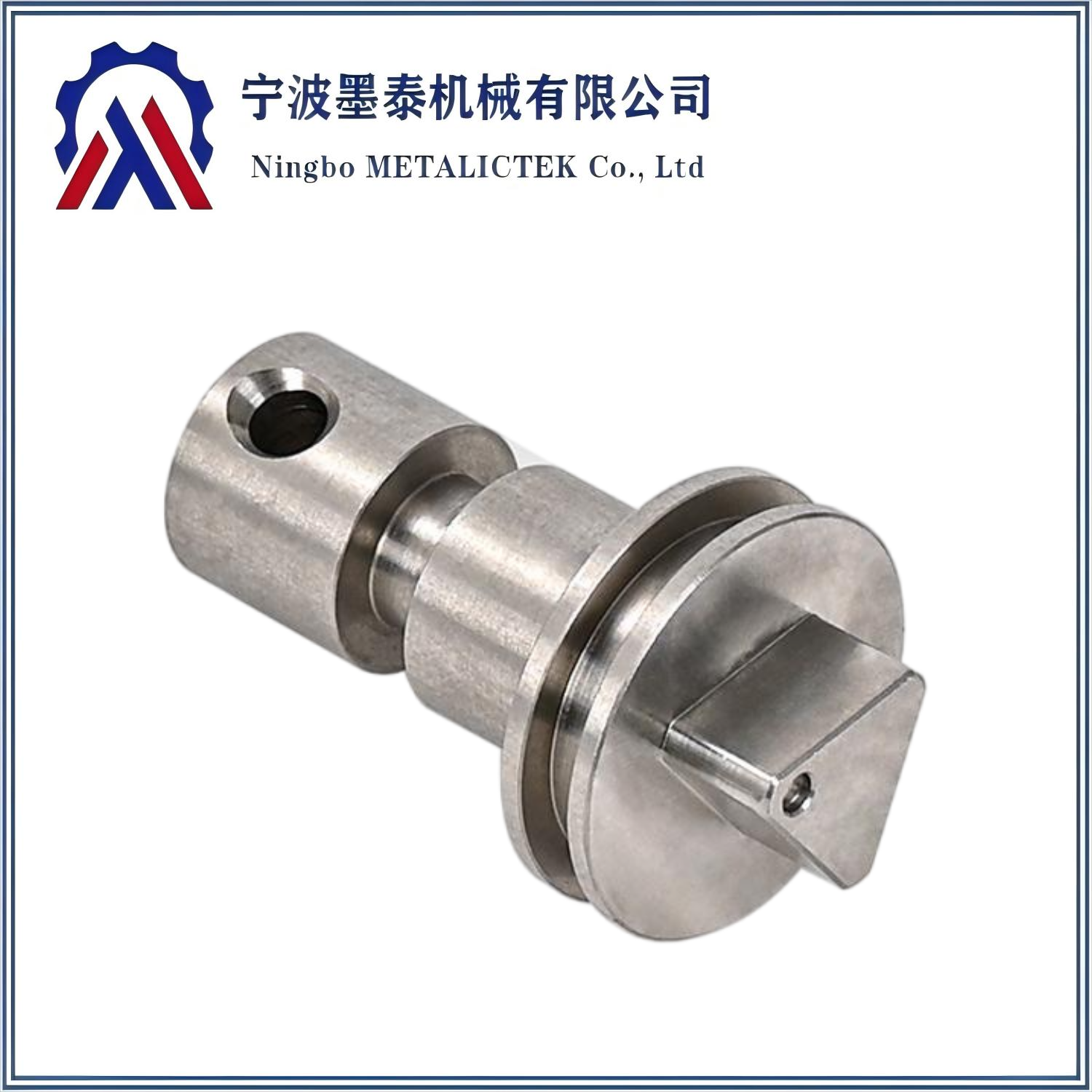 CNC lathe processing OEM hardware parts, stainless steel shaft parts customization, precision tolerance of 0.01mm, customized according to drawings